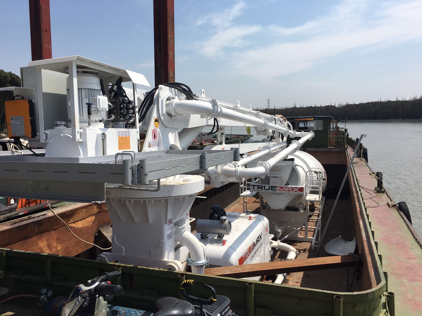 固定式液壓布料機你知道多少