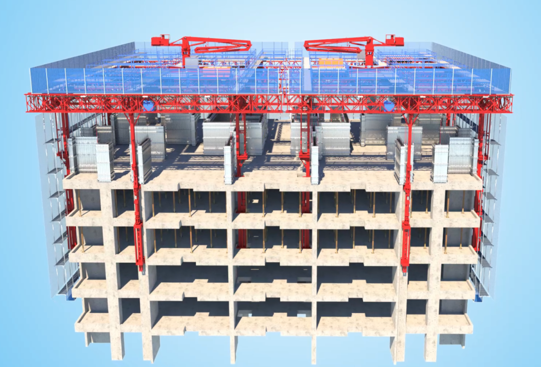 60分鐘頂升1層樓！“輕型造樓機”完美收官(圖2)