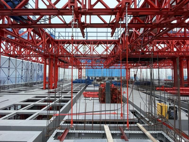 60分鐘頂升1層樓！“輕型造樓機”完美收官(圖4)