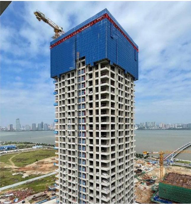 60分鐘頂升1層樓！“輕型造樓機”完美收官(圖6)