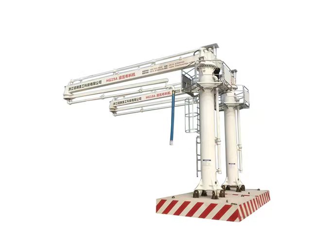 混凝土電動上料機 內(nèi)爬式上料機 液壓布料機廠家